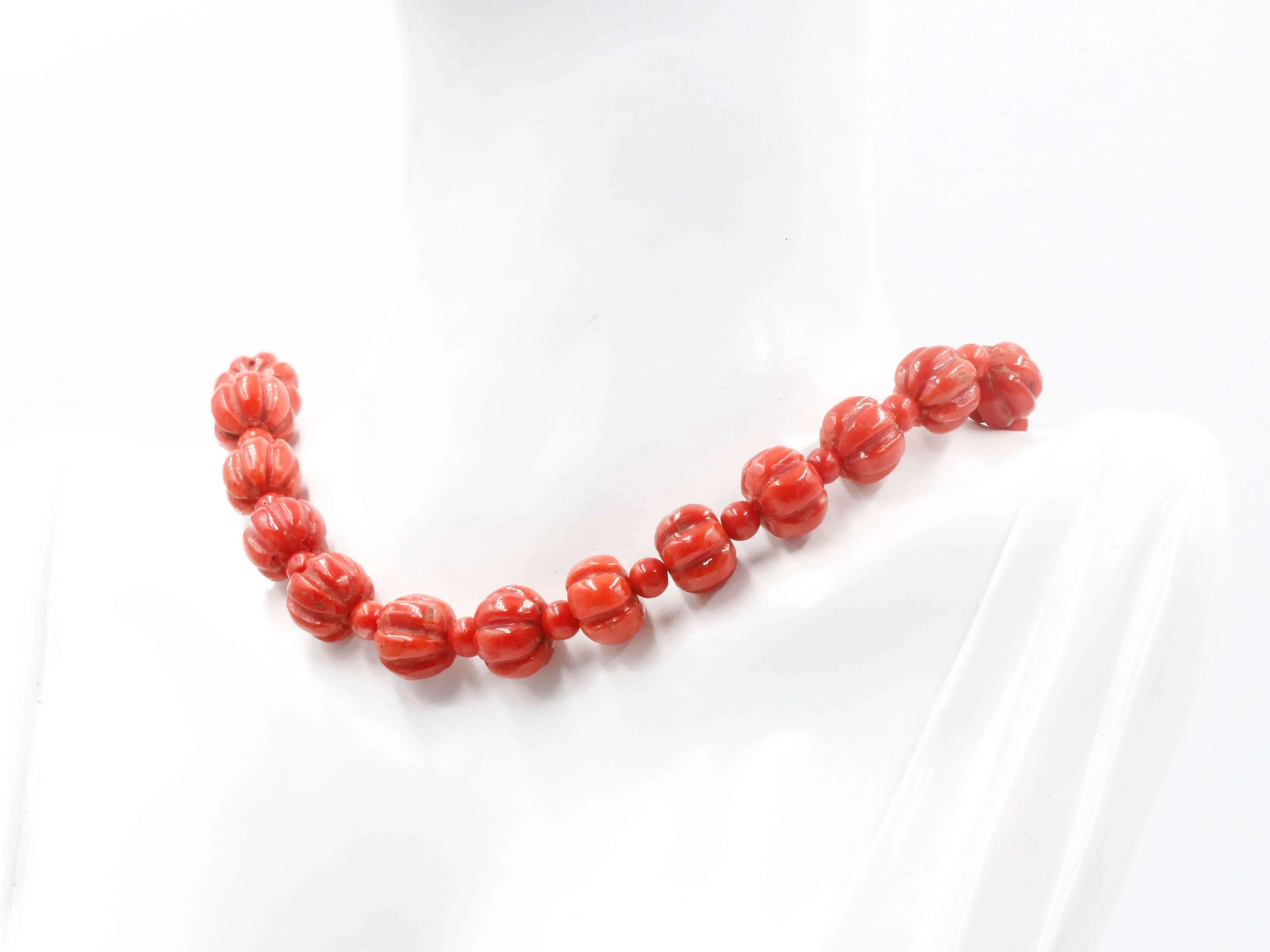 100% Natural Red Italian Coral Beads SKU: 6142985