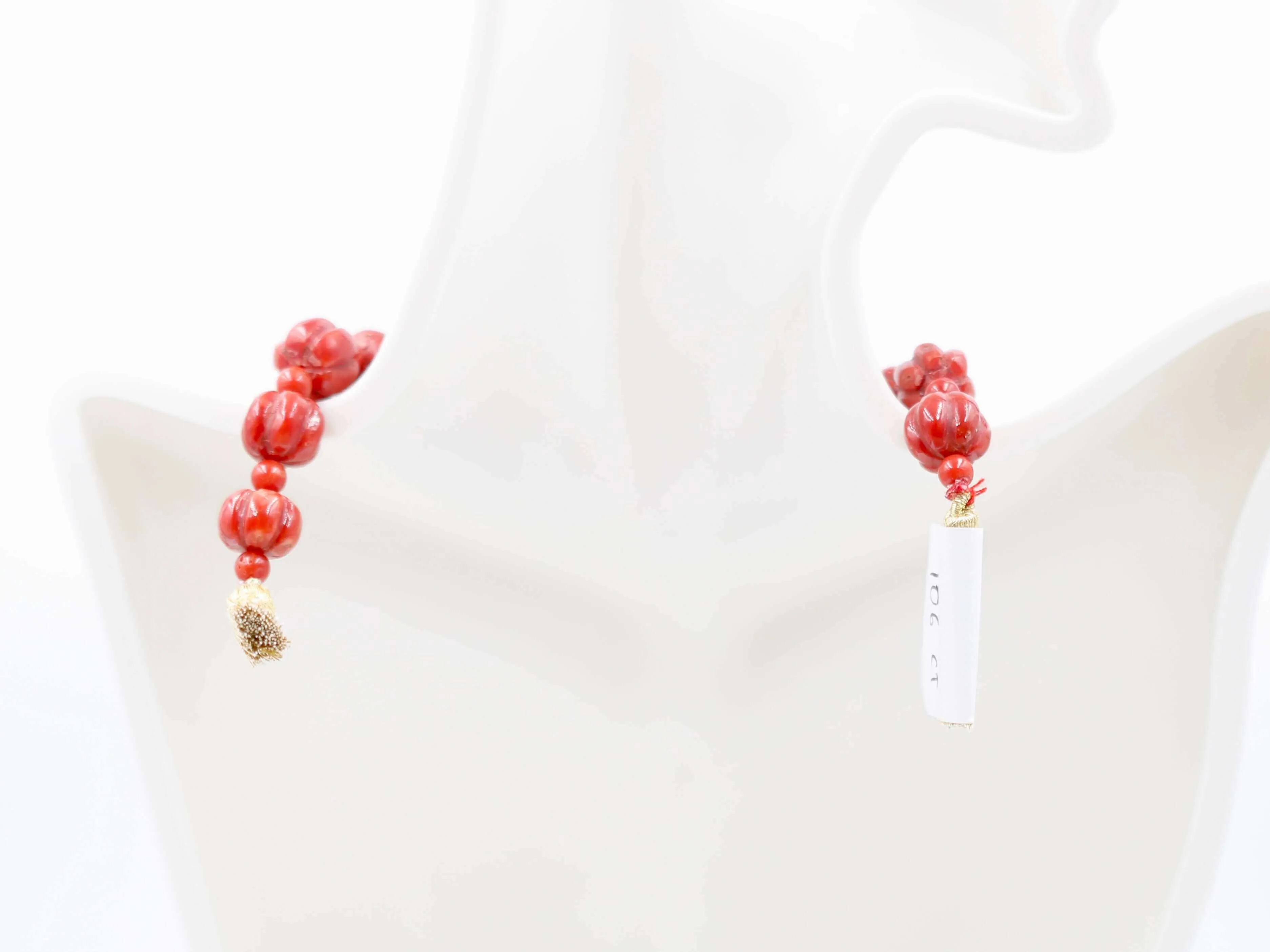 100% Natural Red Italian Coral Beads SKU: 6142985