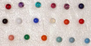 3mm (8988) Undrilled Colored Balls (20pk)