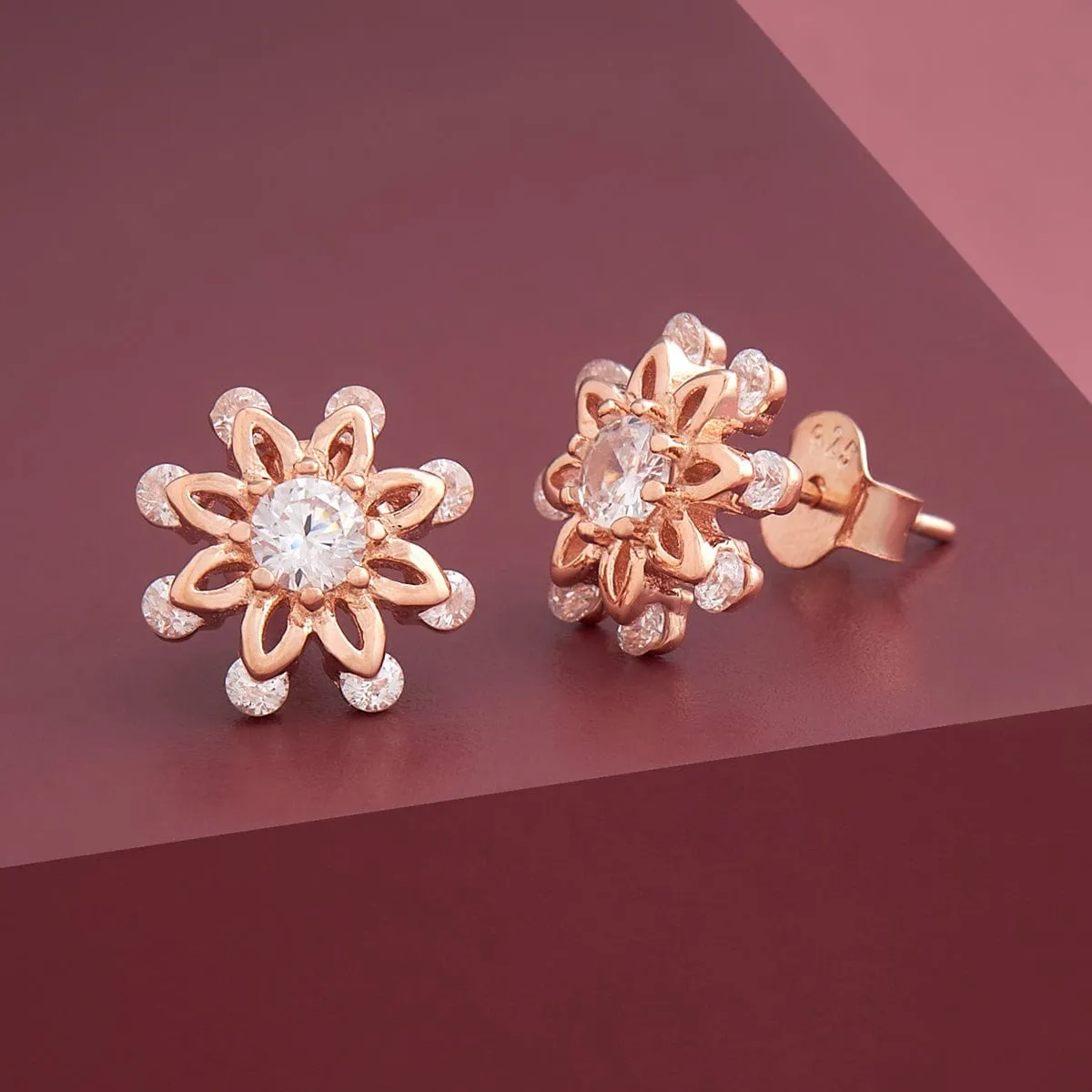 92.5 Silver Earring 161089