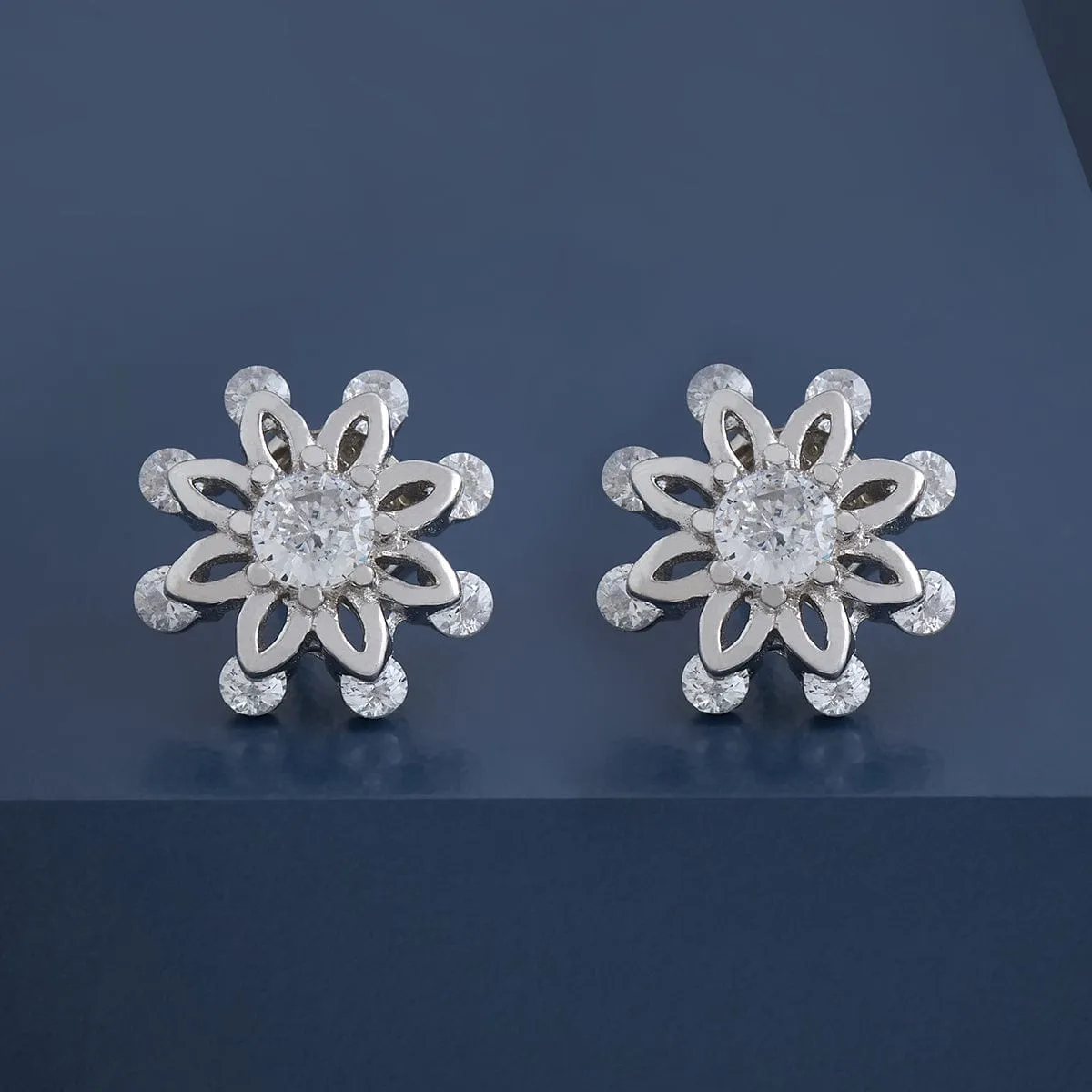 92.5 Silver Earring 161089