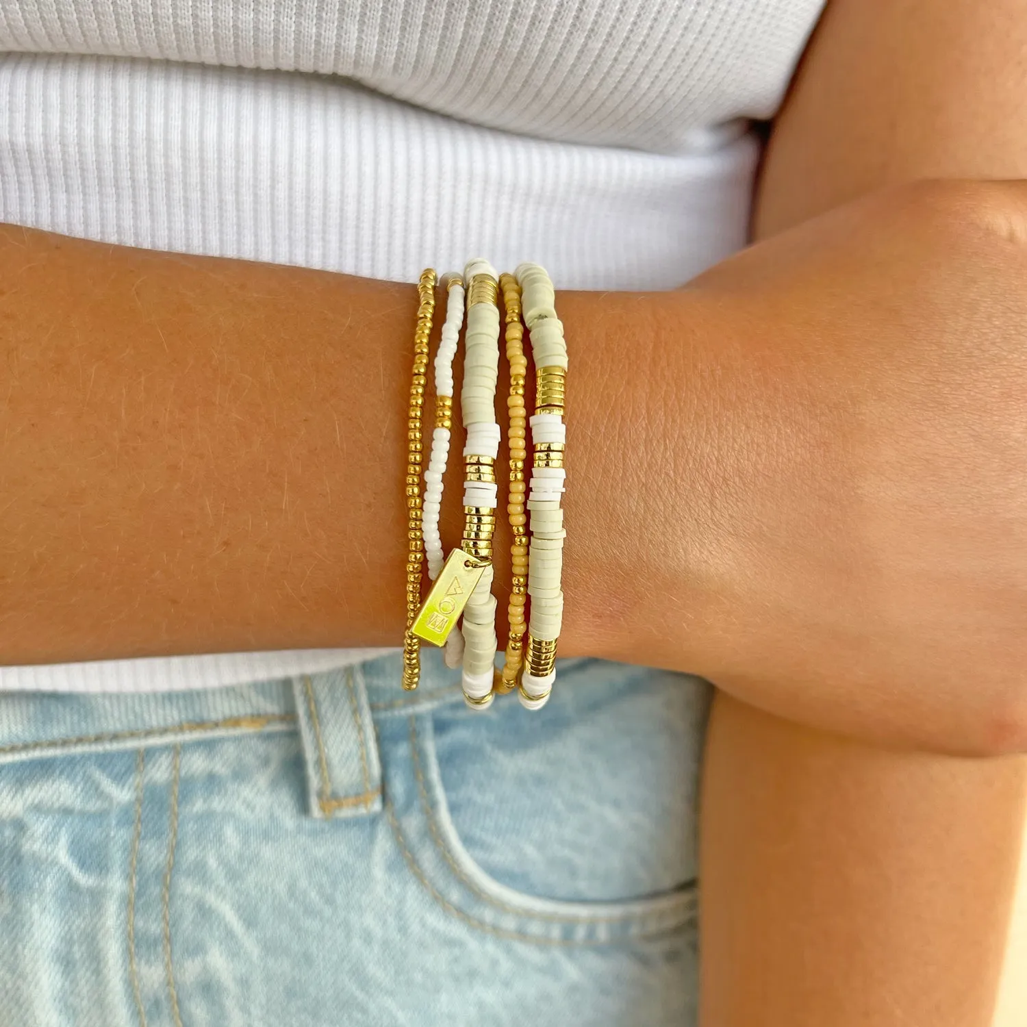 Amari Bracelet - Iced Latte