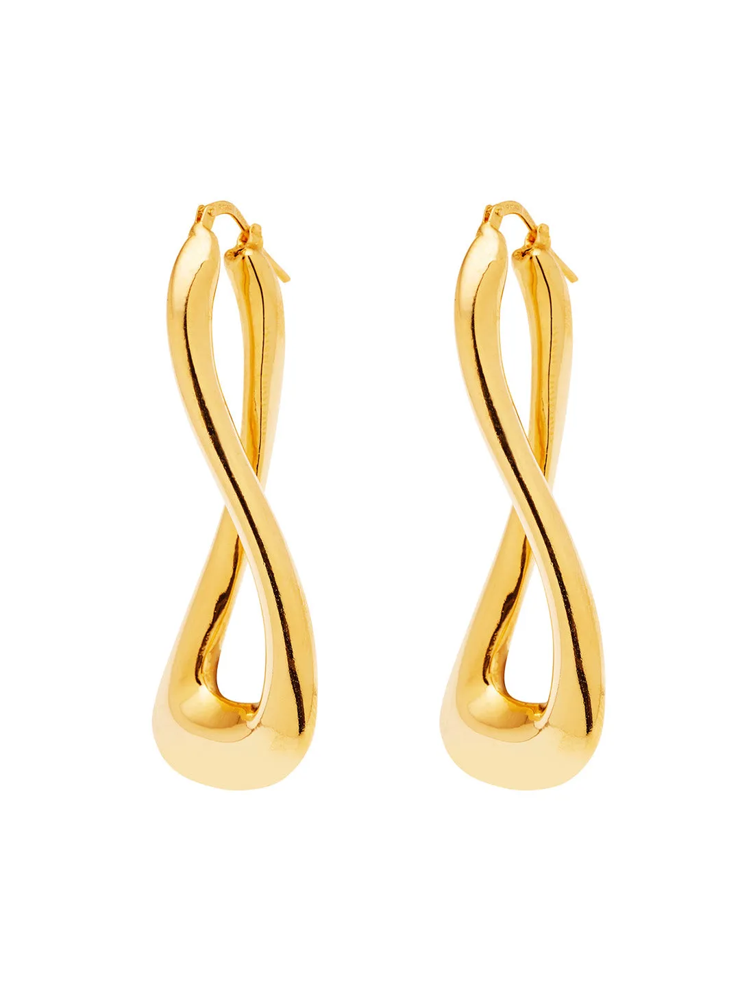 Amber Sceats Sandra Earrings in Gold