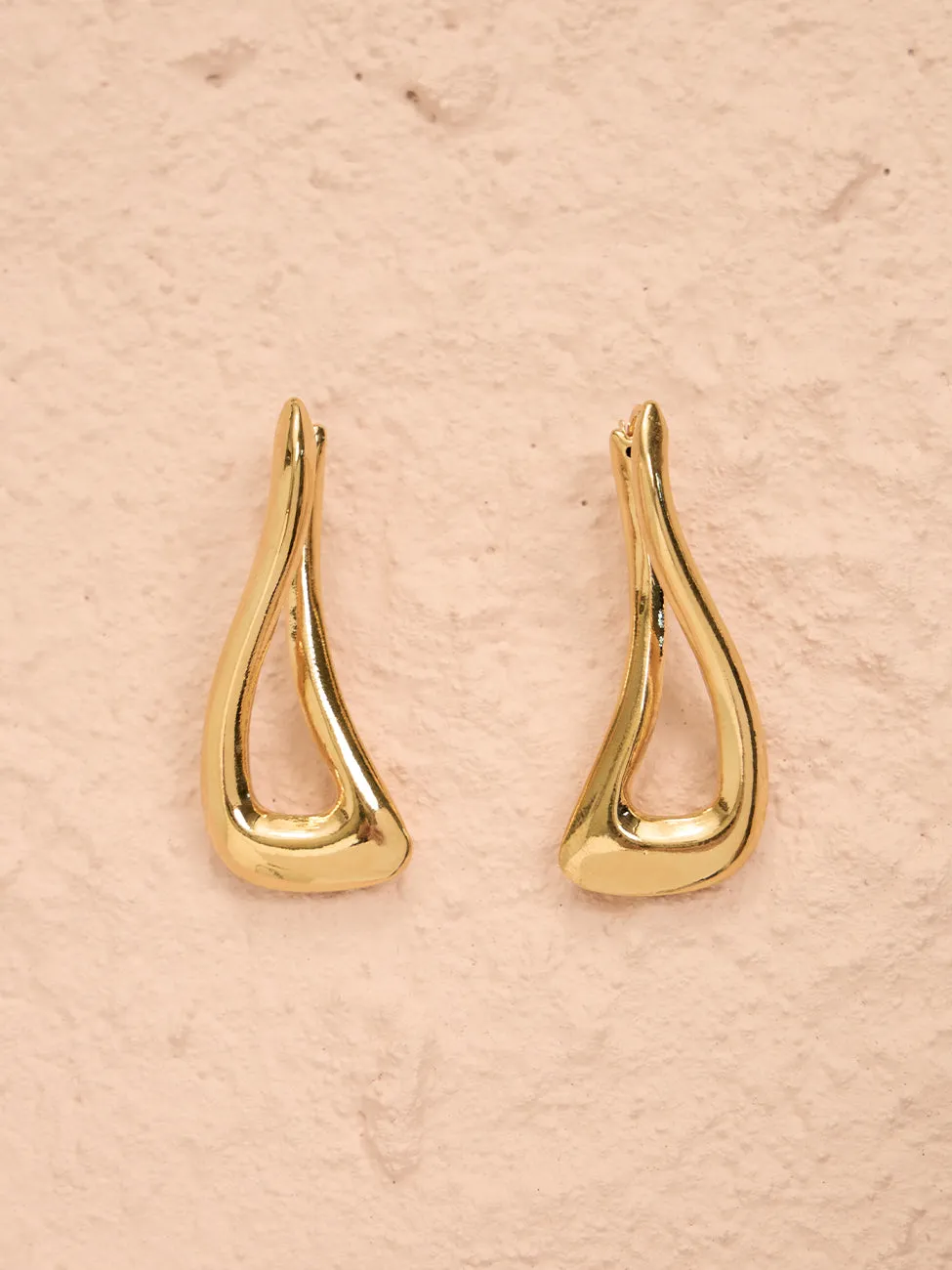 Amber Sceats Sandra Earrings in Gold
