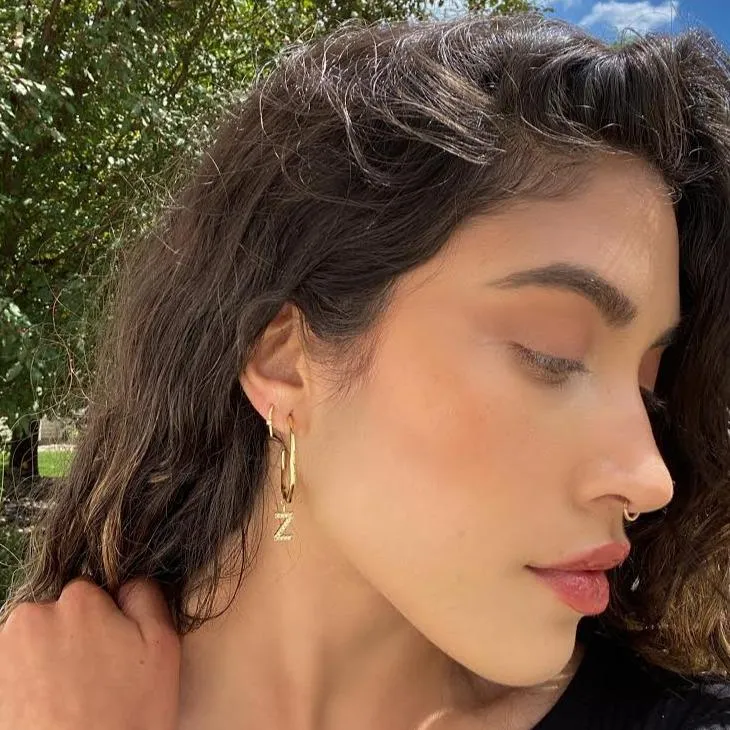Anora Hoop Earrings-D