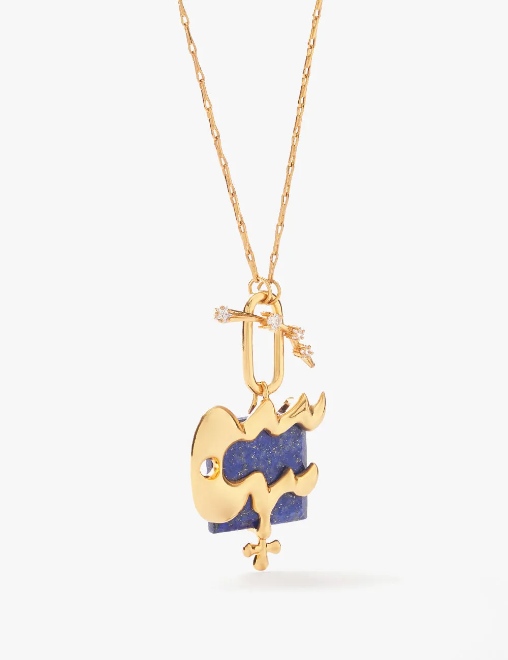 Aquarius Zodiac Pendant