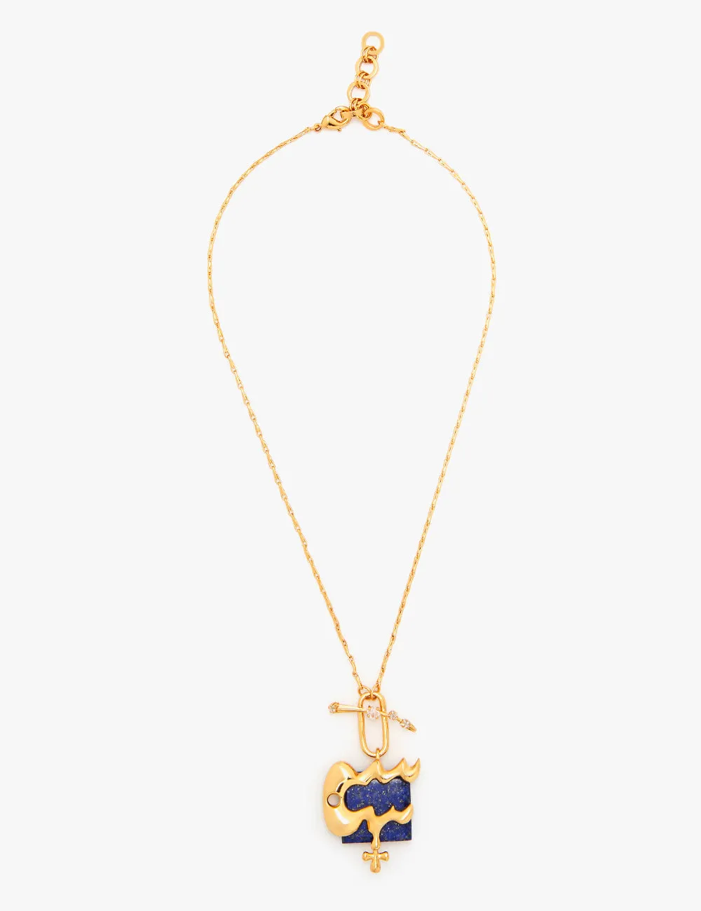 Aquarius Zodiac Pendant