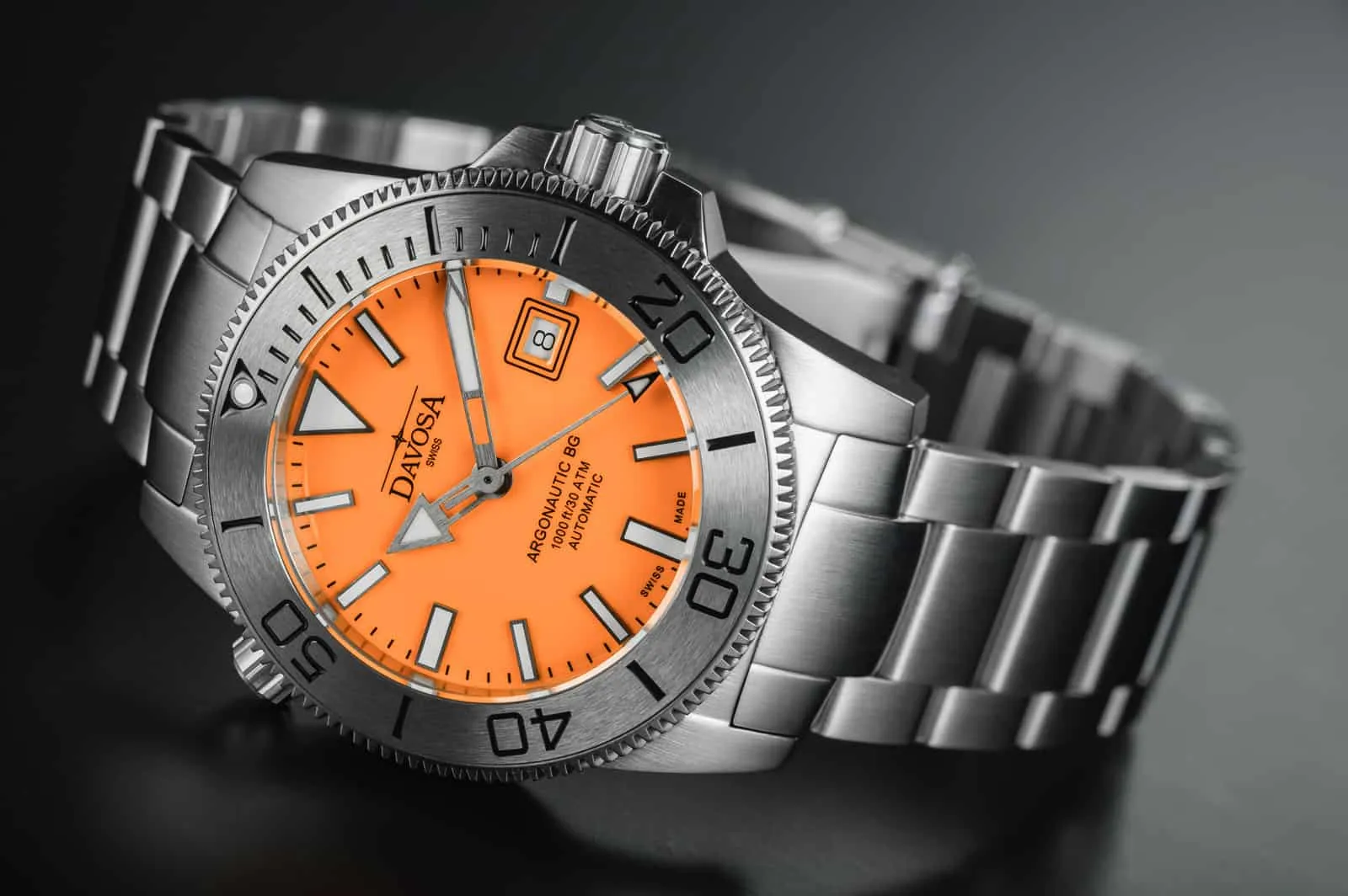 Argonautic Coral Automatic 300m Orange Men's Diver Watch 16152760 Limited Edition