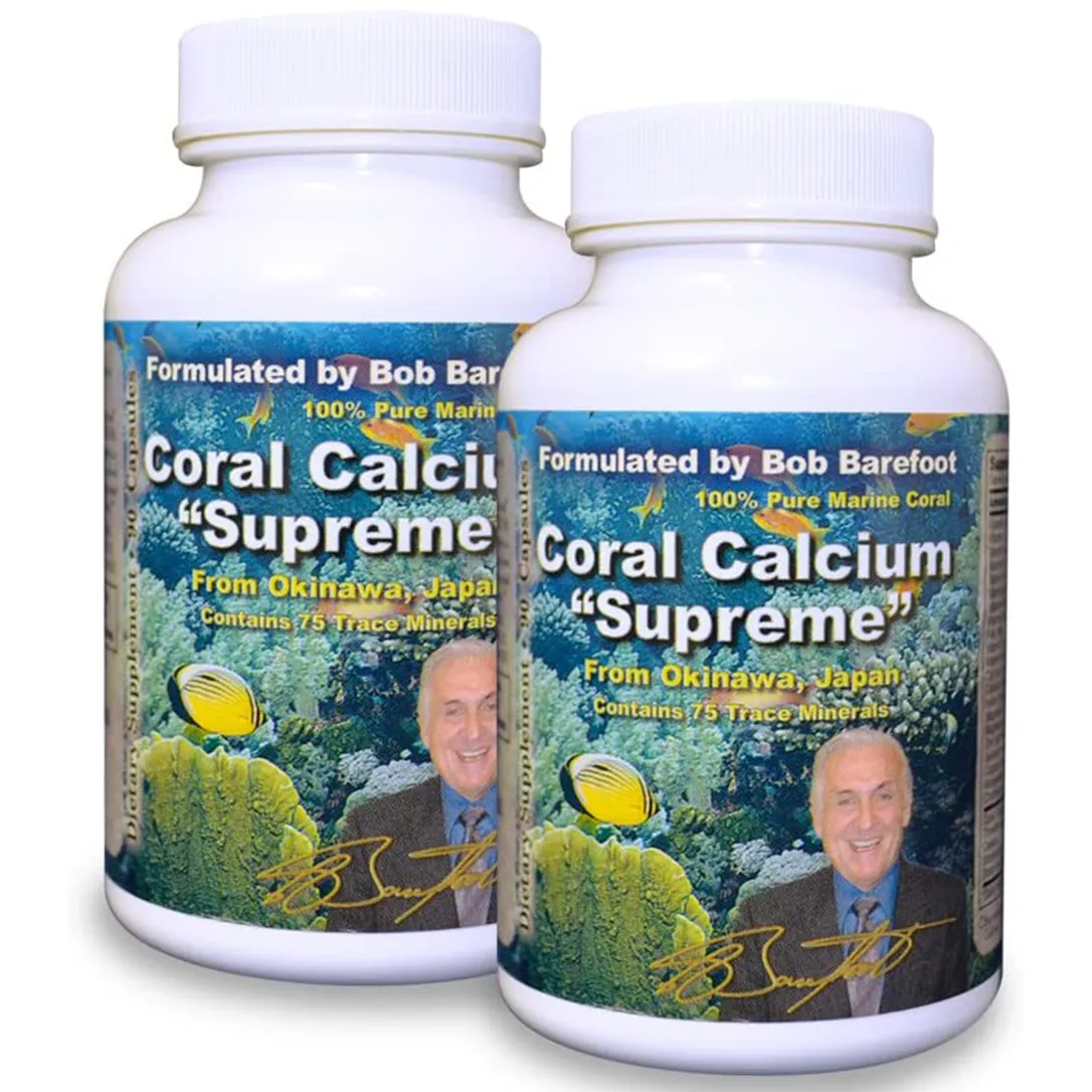 Bobs Best Coral Calcium Supreme 90 Count (Pack of 2)
