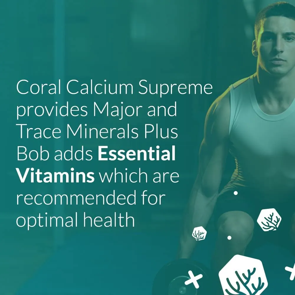 Bobs Best Coral Calcium Supreme 90 Count (Pack of 2)