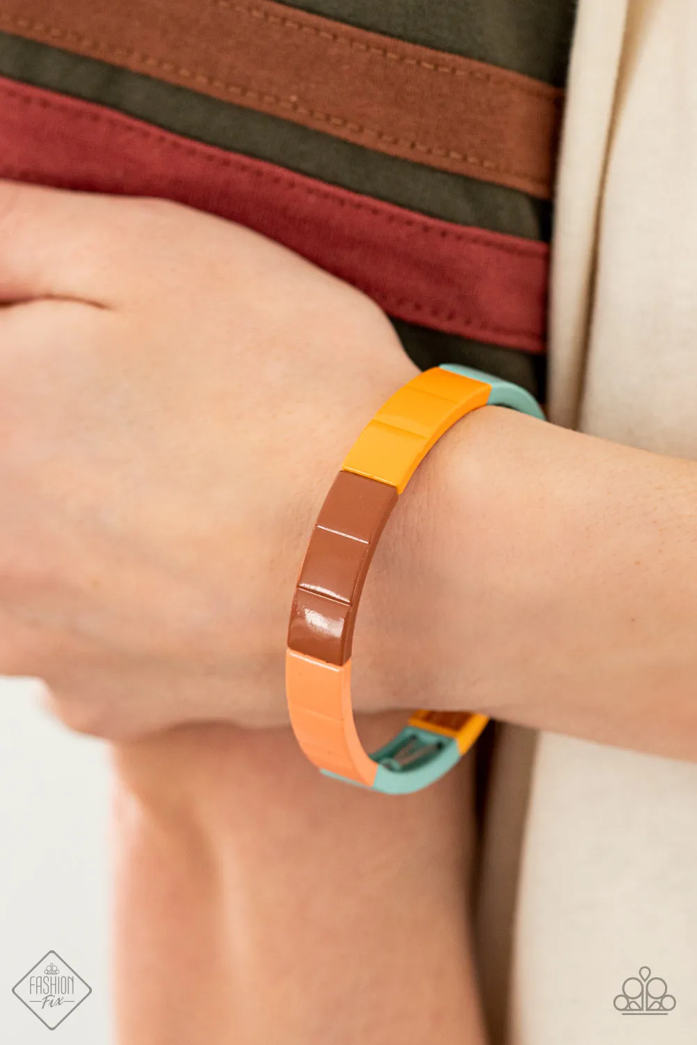Bracelets Material Movement - Multi B77