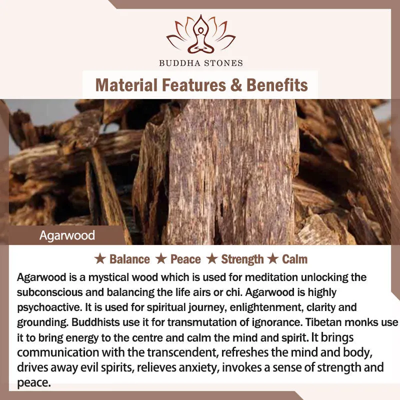 Buddha Stones 108 Mala Beads 999 Gold Brunei Agarwood Heart Sutra Amber Red Agate Strength Meditation Bracelet (Extra 30% Off | USE CODE: FS30)