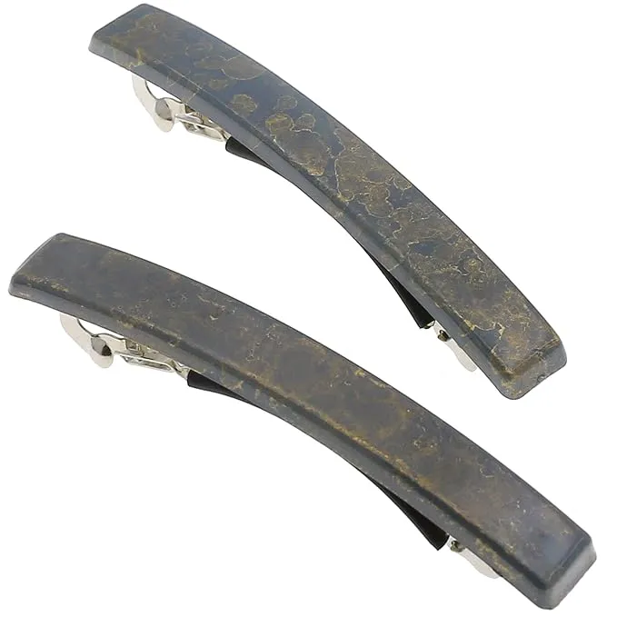 Camila Paris Hair Barrette Grey Cp3076 2ct