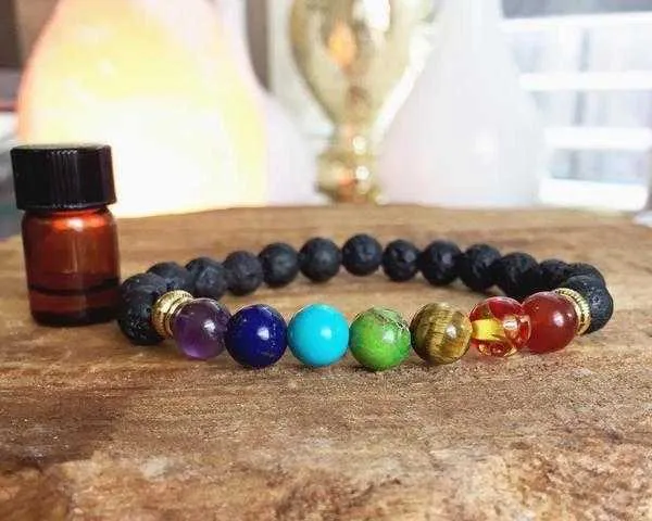 Chakra Oil Diffusing Bracelet