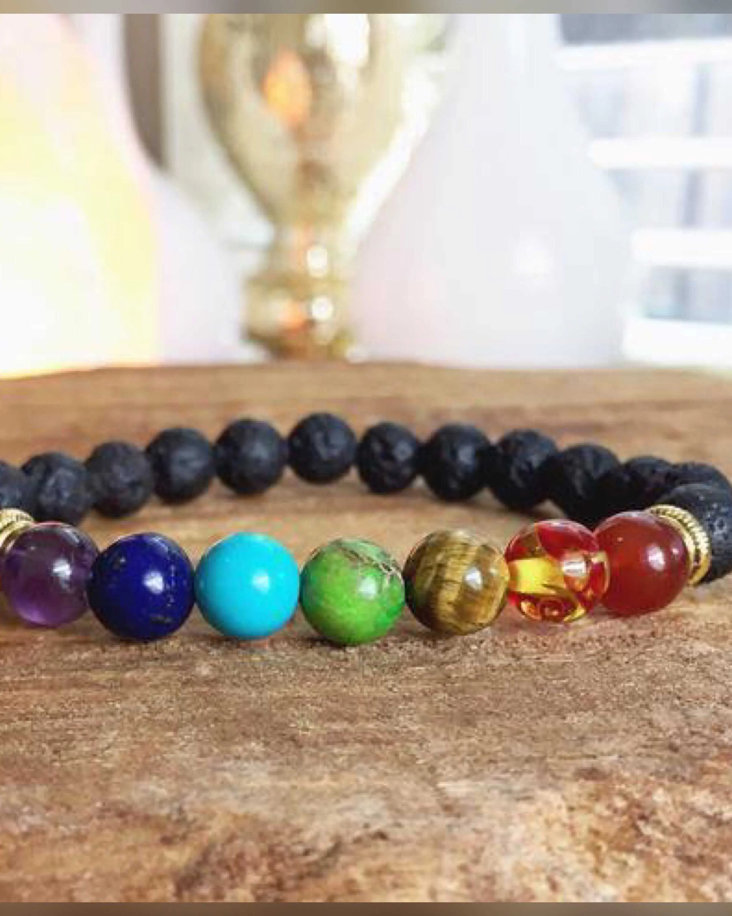 Chakra Oil Diffusing Bracelet