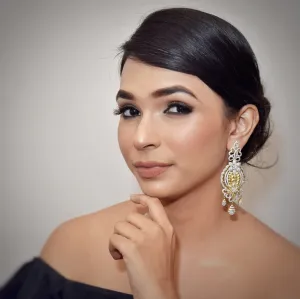 Danglers Zircon/AD Earring 8835-100