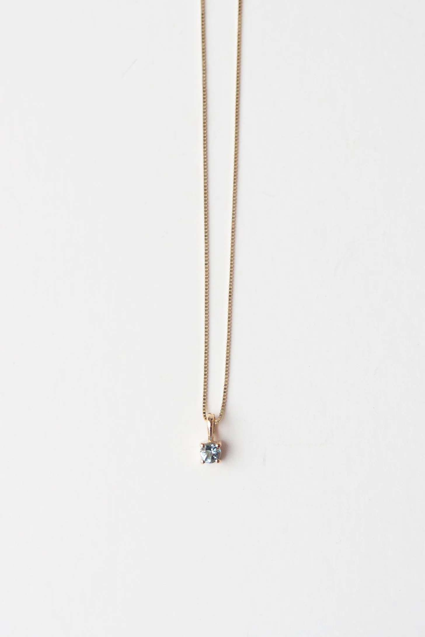 Element Necklace in Aquamarine