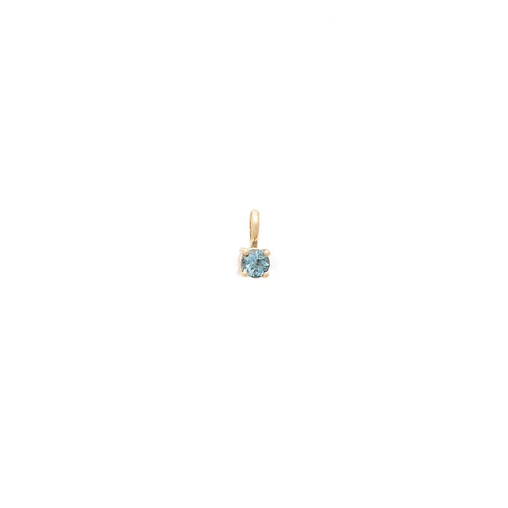 Element Necklace in Aquamarine