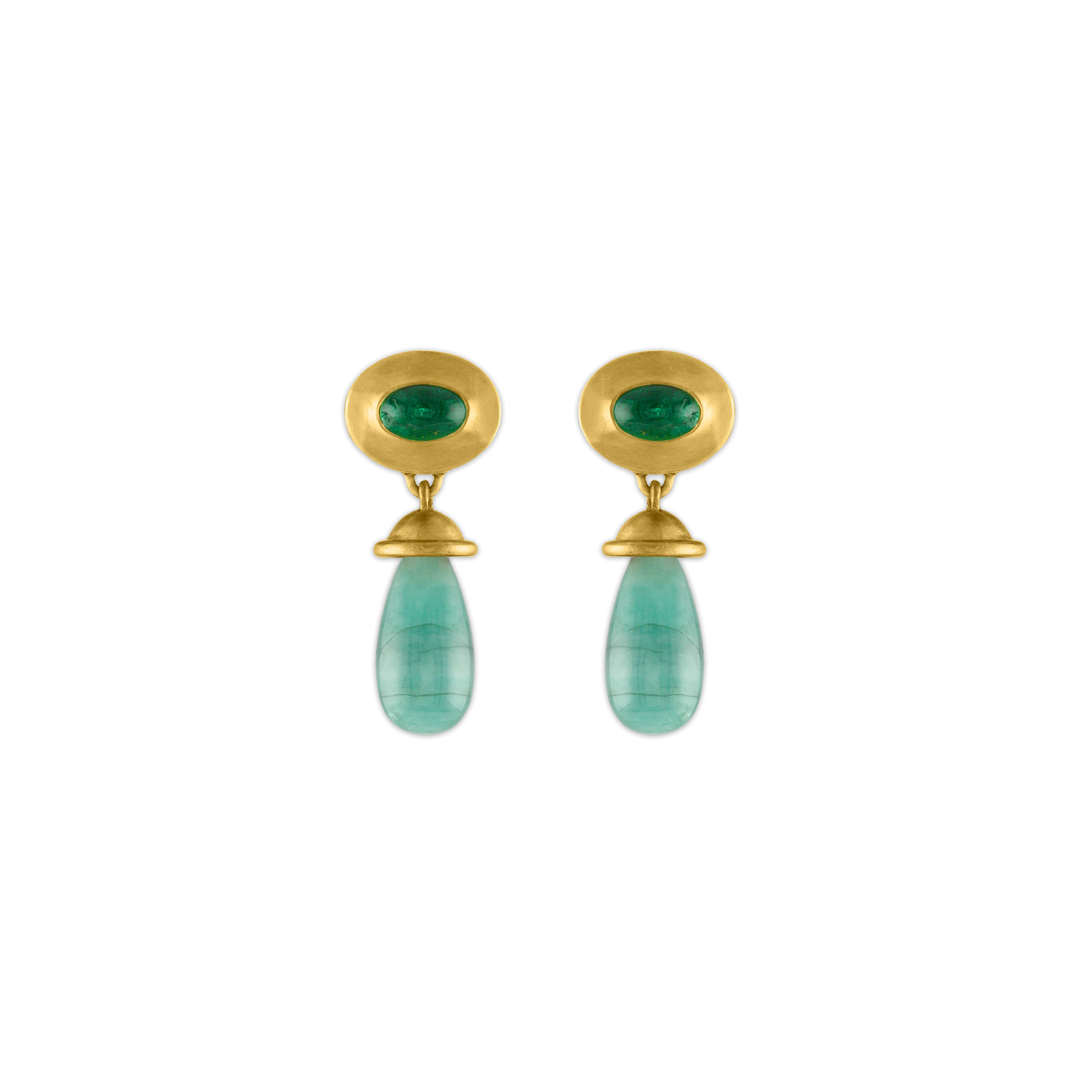 Emerald Alabastra Earrings