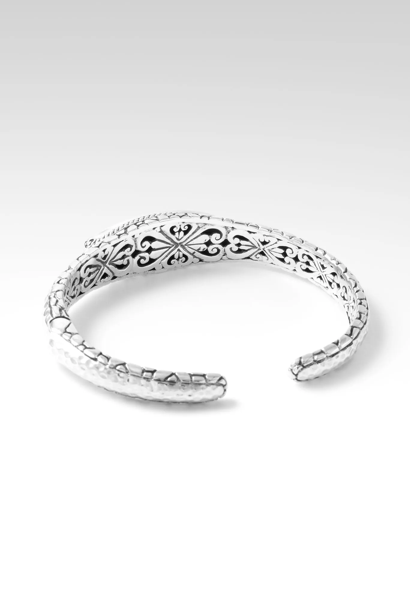 Flourishing Faith Cuff™ in Red Sponge Coral