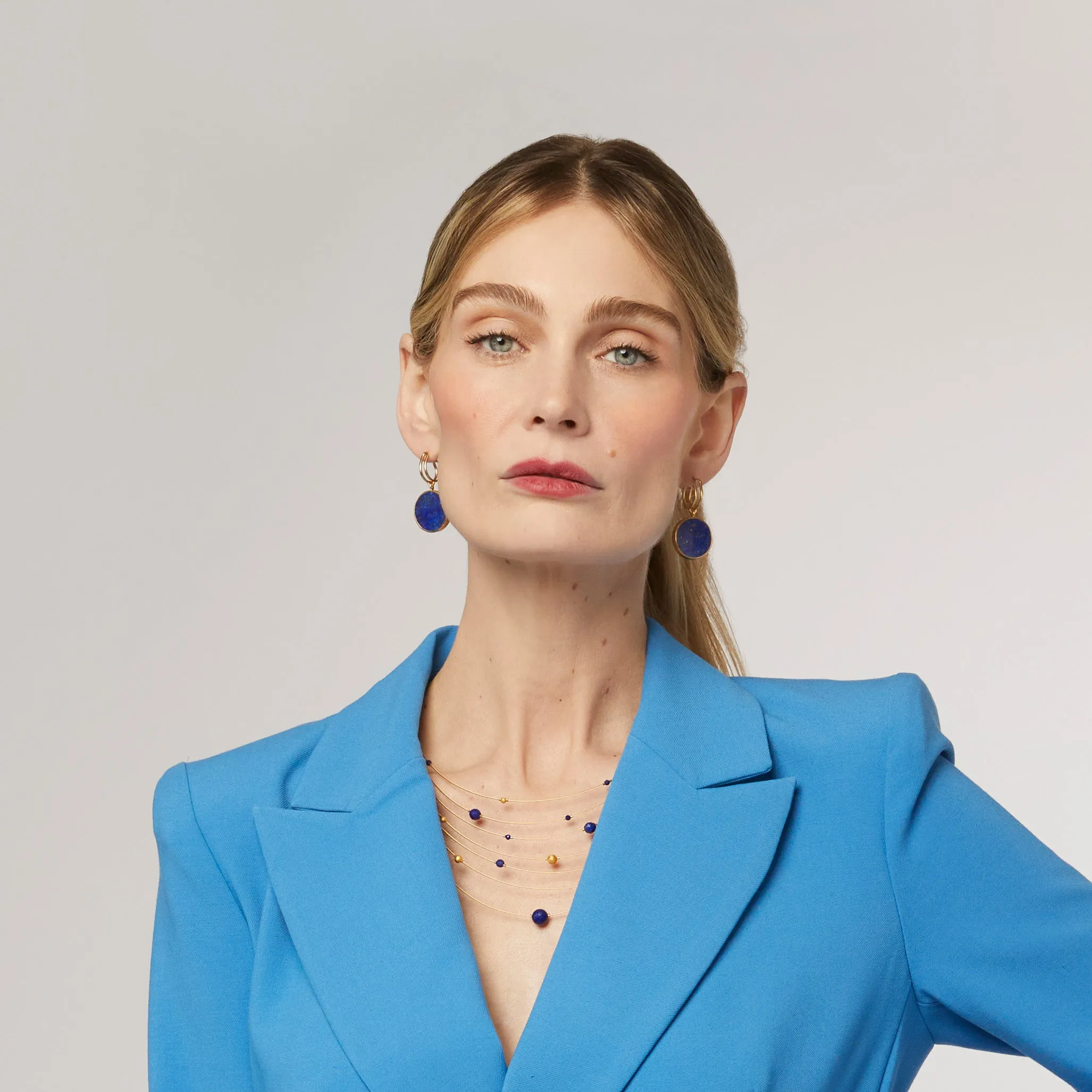 Lapis Collar Necklace