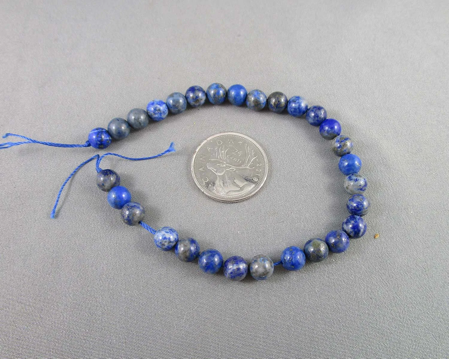 Lapis Lazuli Beads (Natural) Round Various Sizes