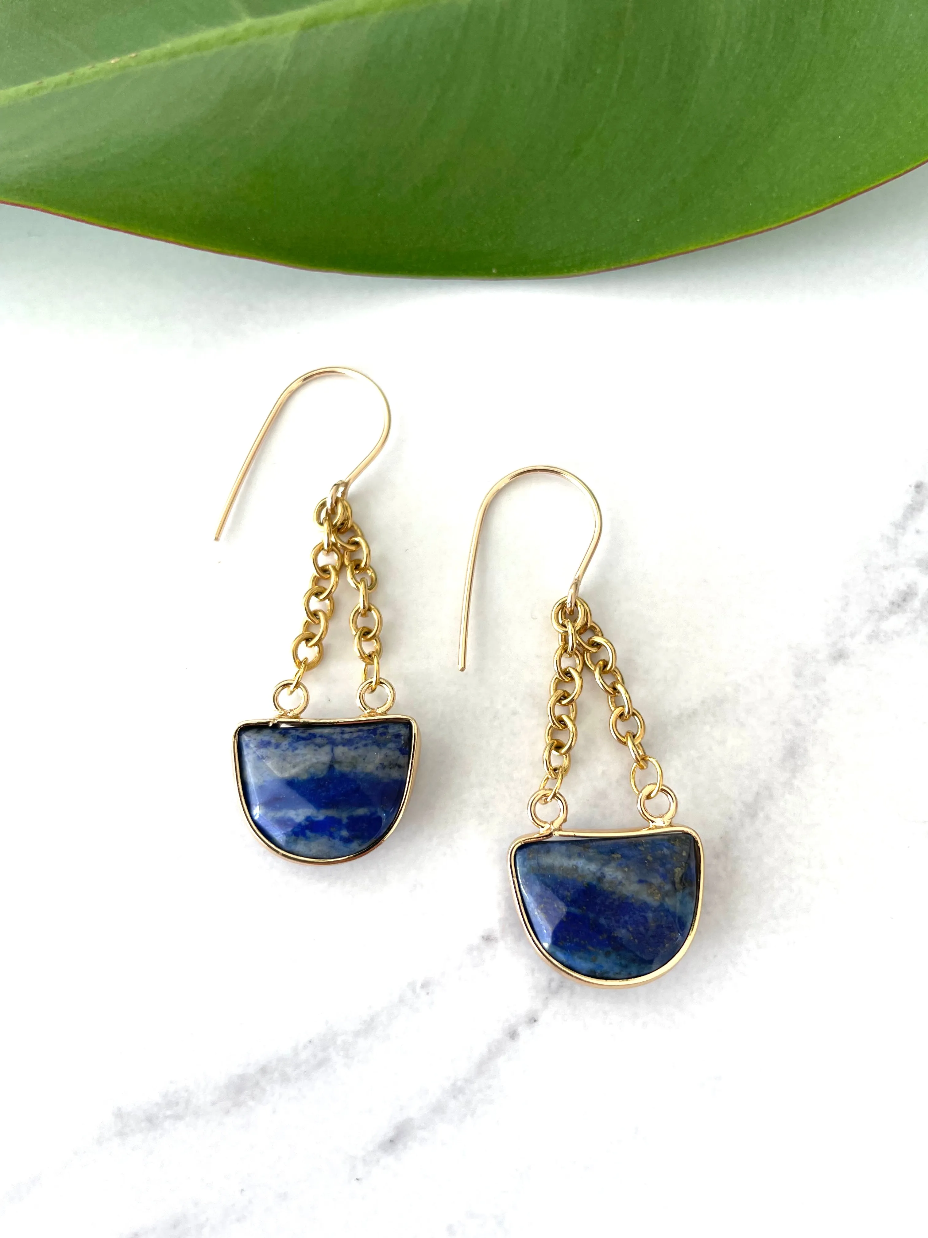 Lapis Lazuli Gem Dangles