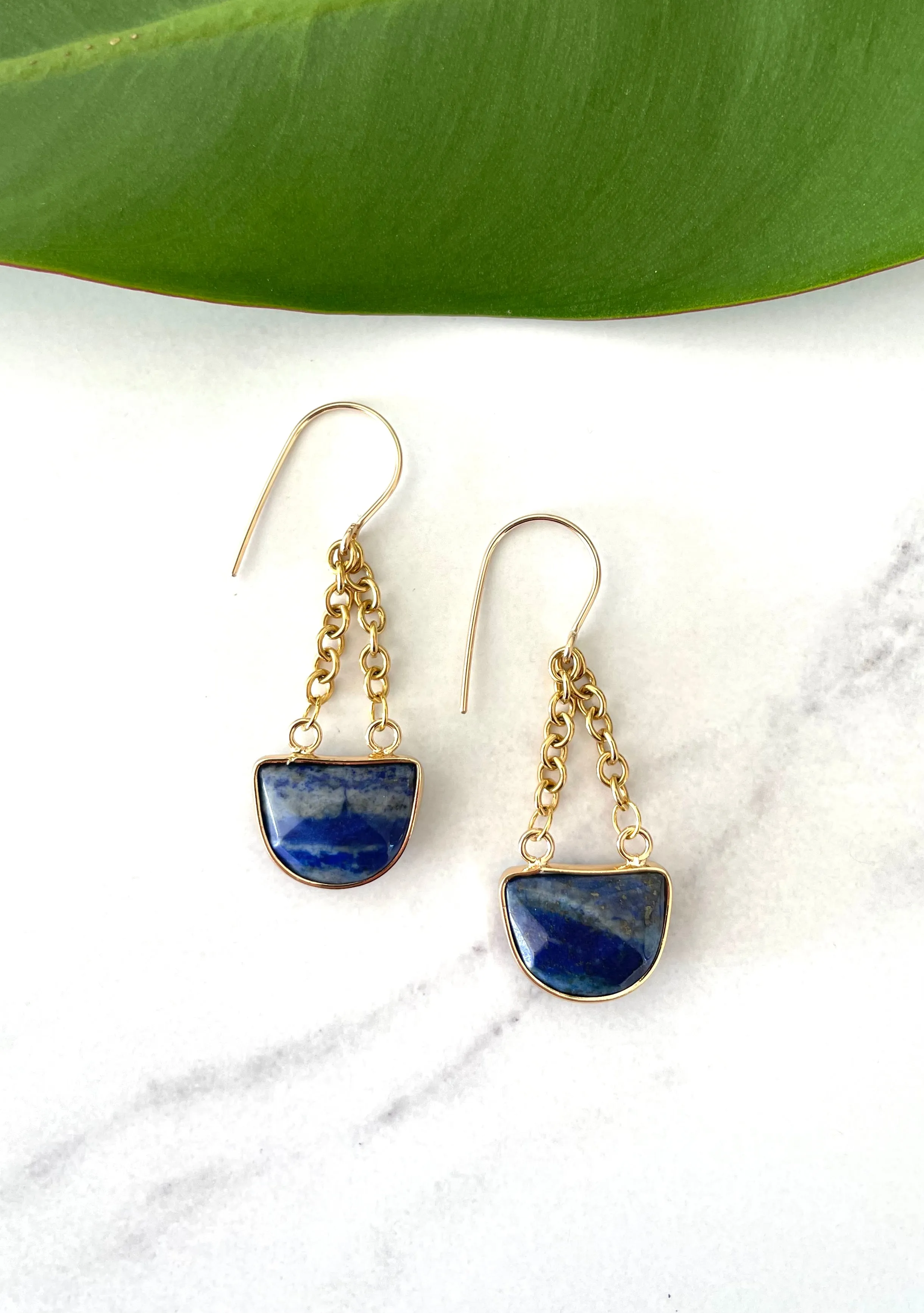 Lapis Lazuli Gem Dangles