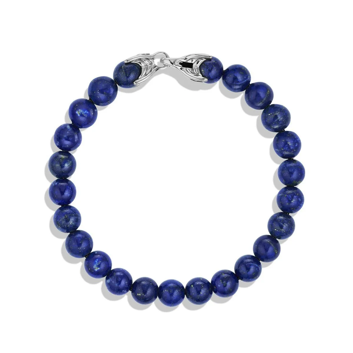 Mens Spiritual Beads Bracelet with Lapis Lazuli