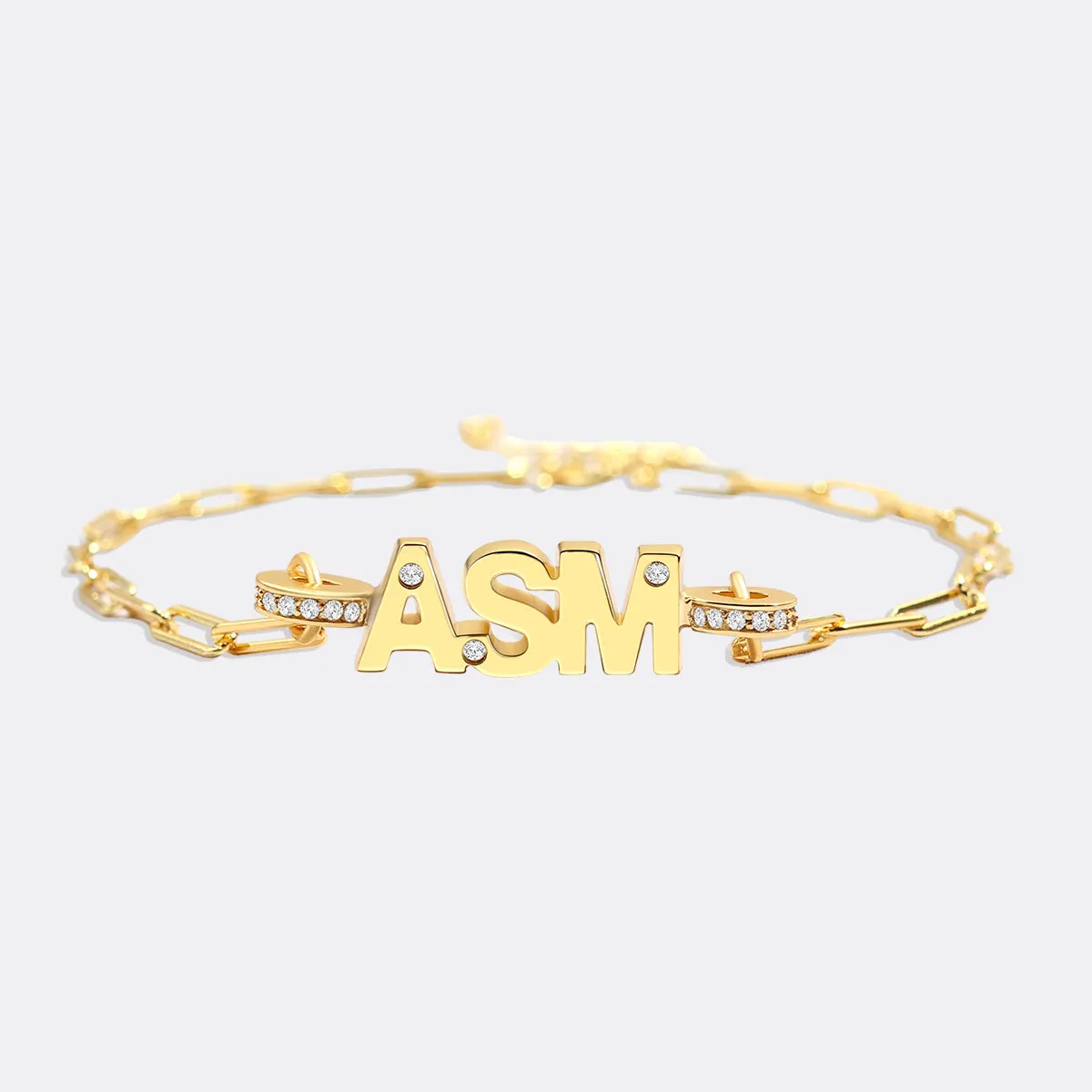 Mini Initial Custom Bracelet