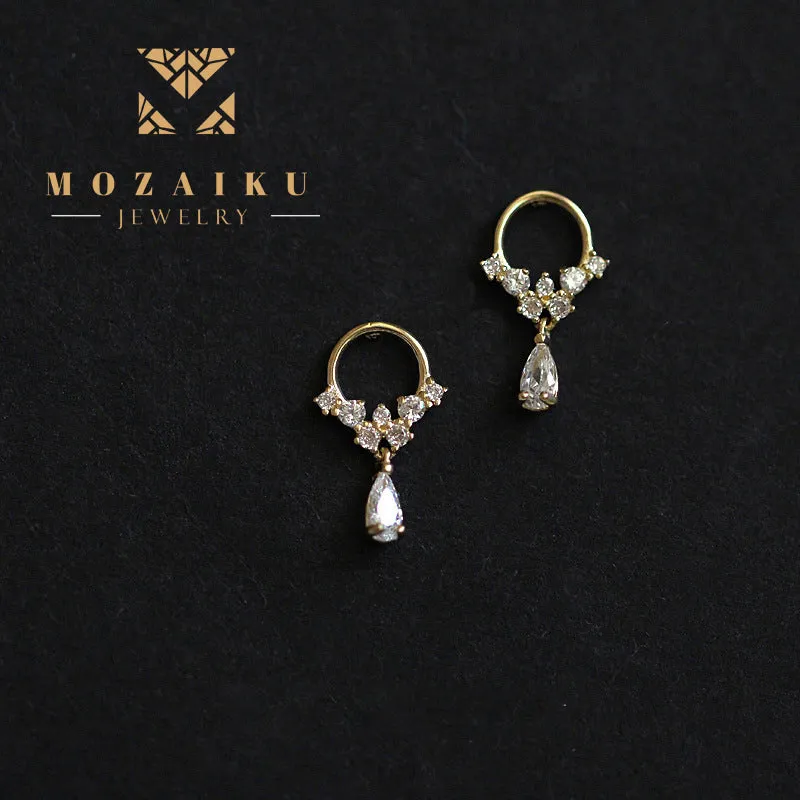 Mozaiku Diamond Woven Bucket Bag