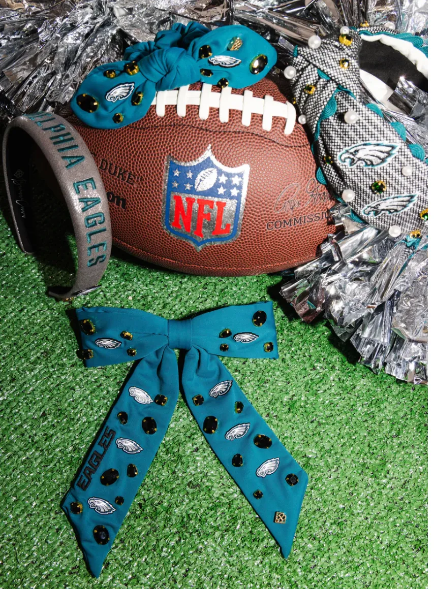 Philadelphia Eagles Bow Barrette
