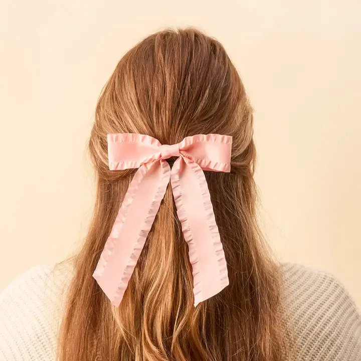 Ruffle Hair Bows