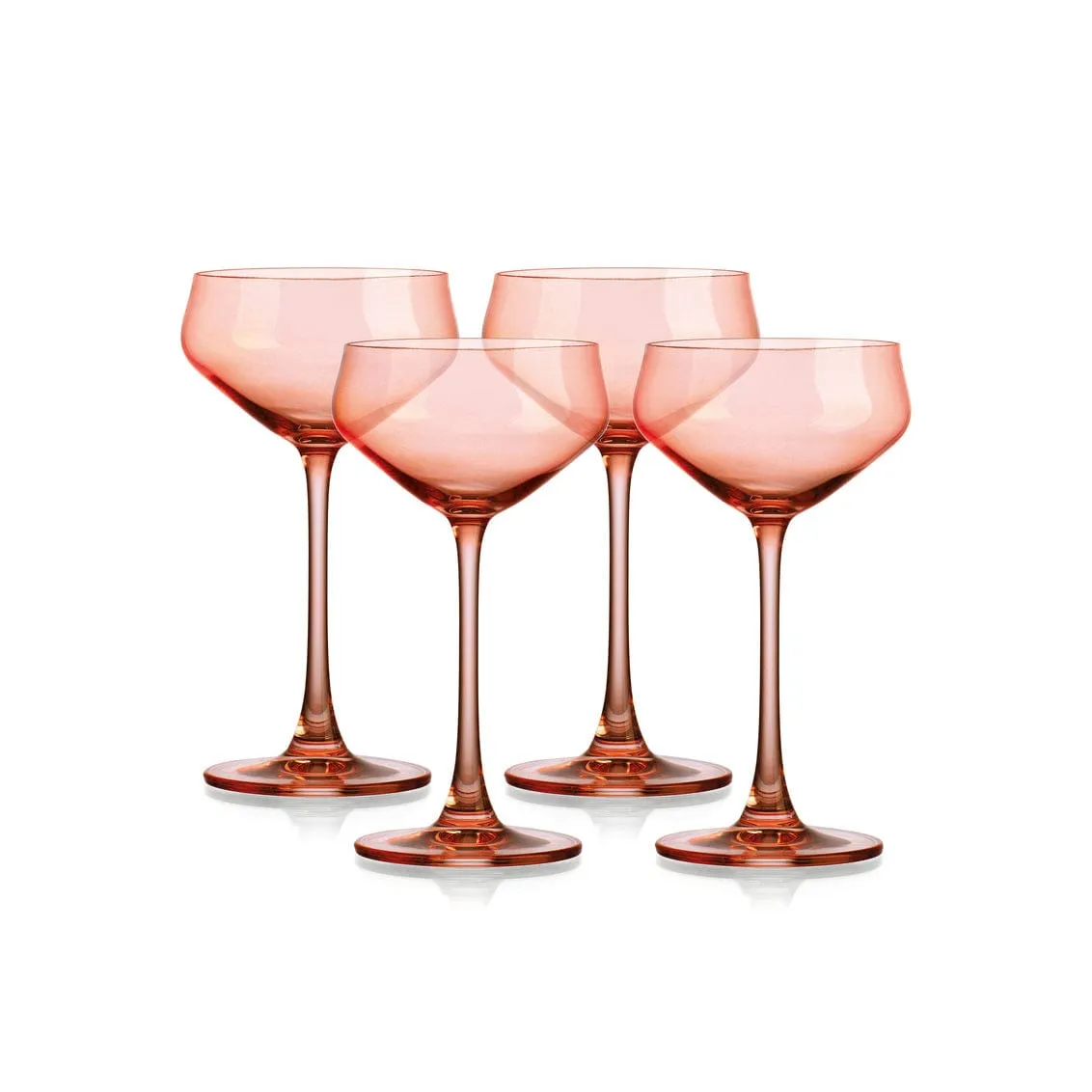 Sheer Coupe S/4 Coral 6oz
