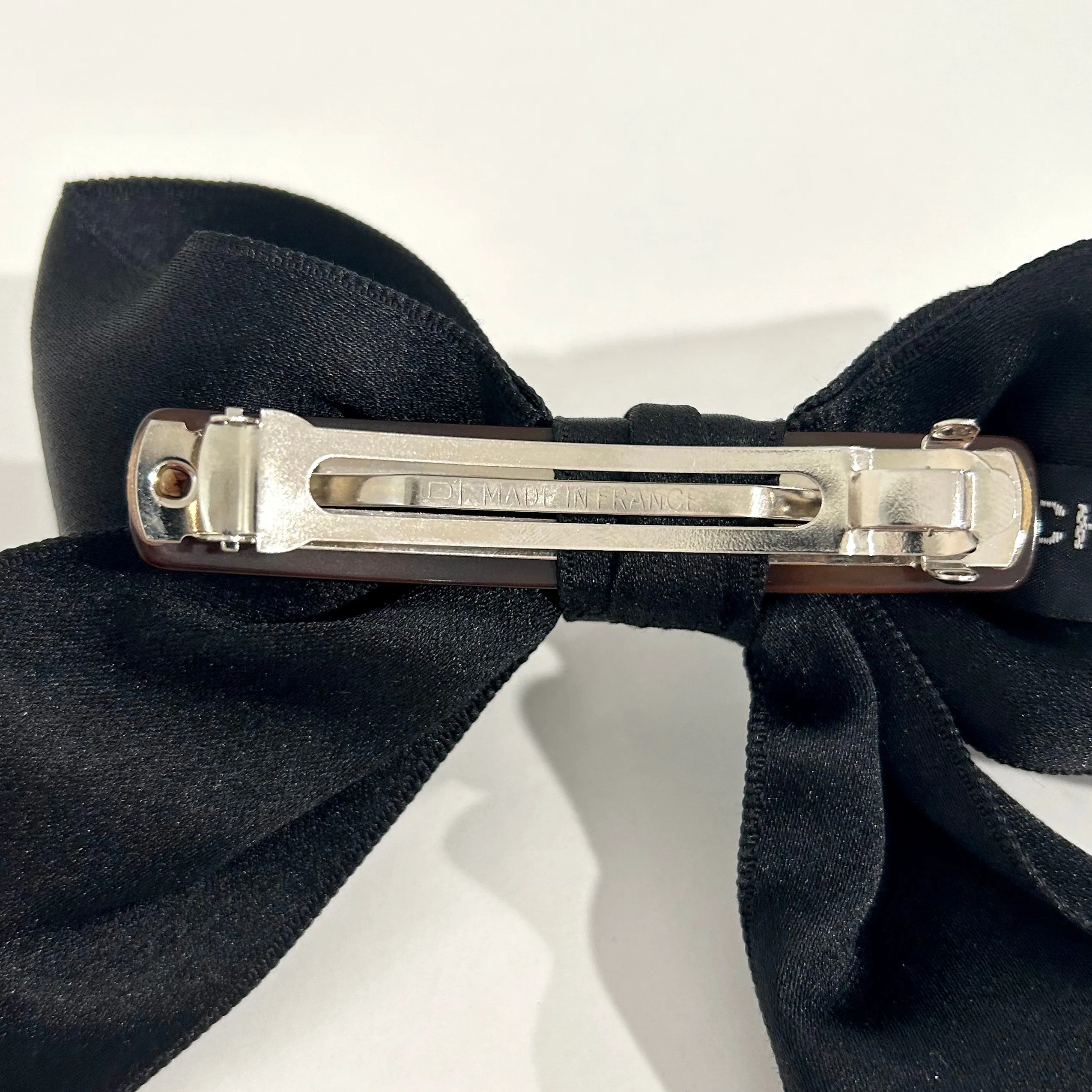 Vintage Chanel Black Hair Bow