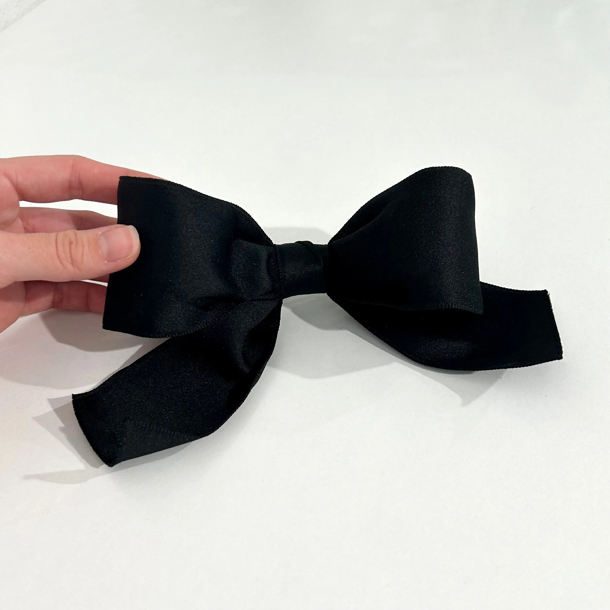 Vintage Chanel Black Hair Bow