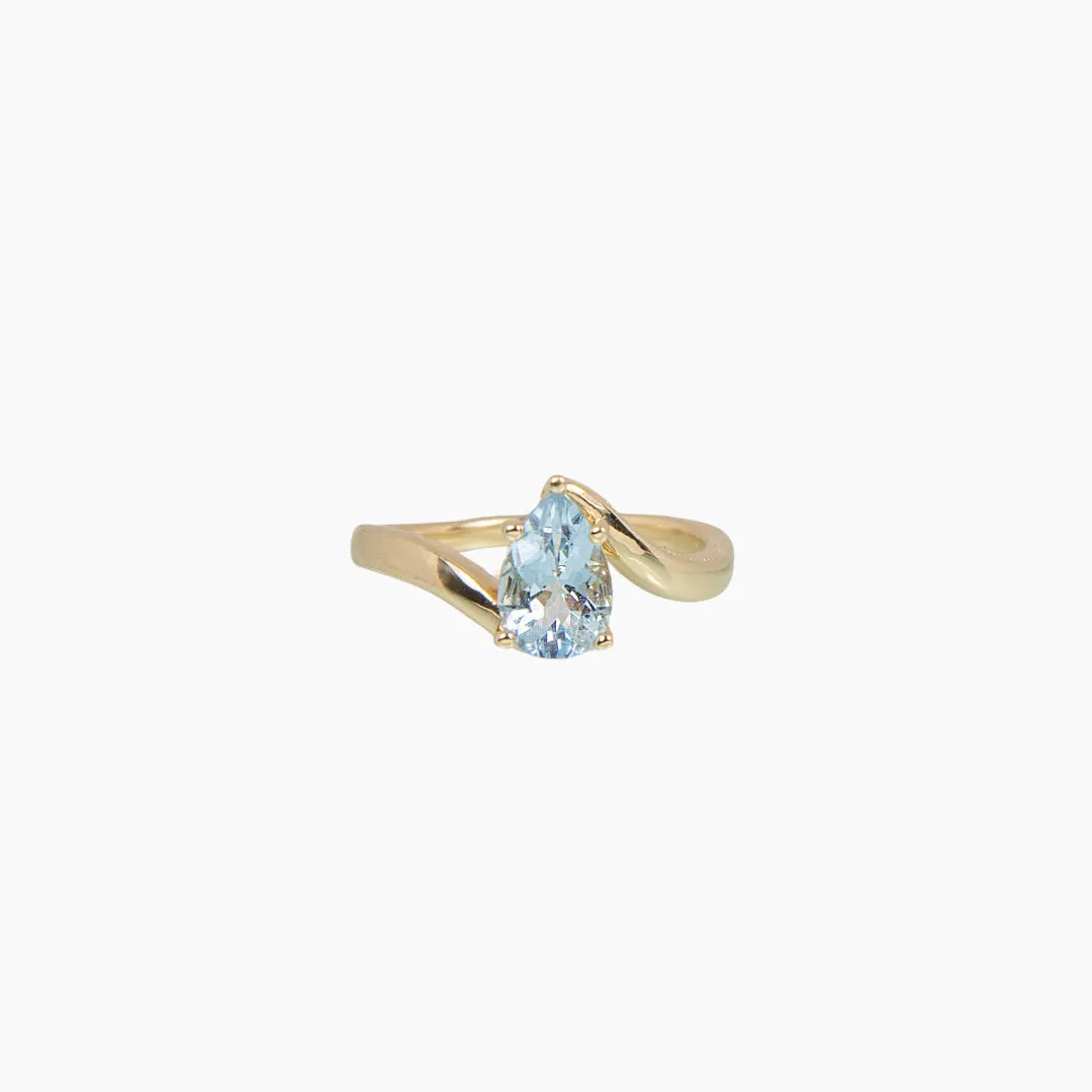 Vivian Aquamarine Ring