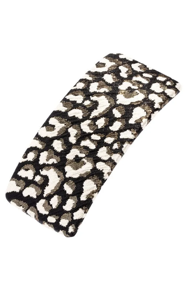 Wide Covered Barrette