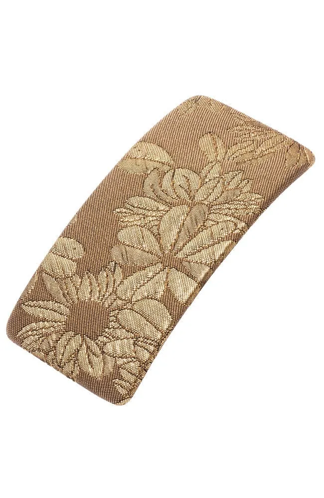 Wide Covered Barrette